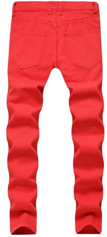 Red Skinny Jeans